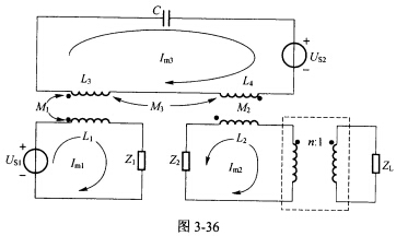 (同济大学2003年考研试题)应用网孔电流法,列
