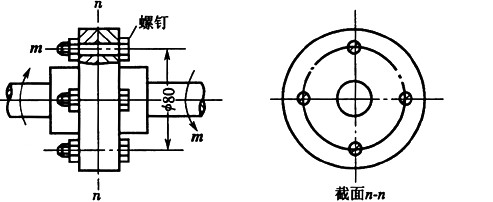 的混凝土柱,放在边长为b,厚度为t的正方形底座上,柱子承受轴向压力p