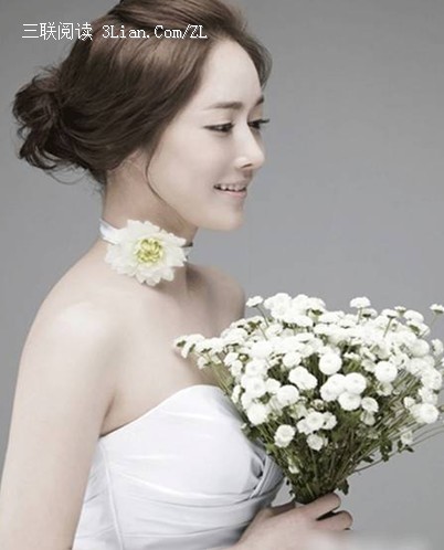 2013四款韩式新娘盘发发型图片欣赏