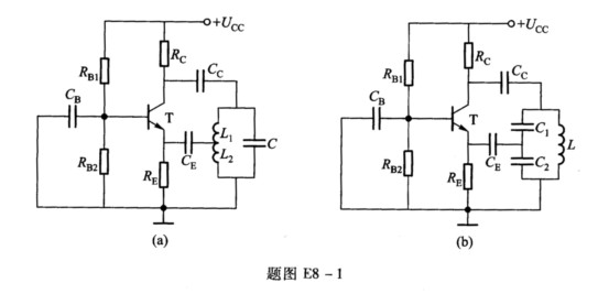 有一橋式rc振盪電路如題圖e86所示1電路滿足什麼條件才能起振2導出