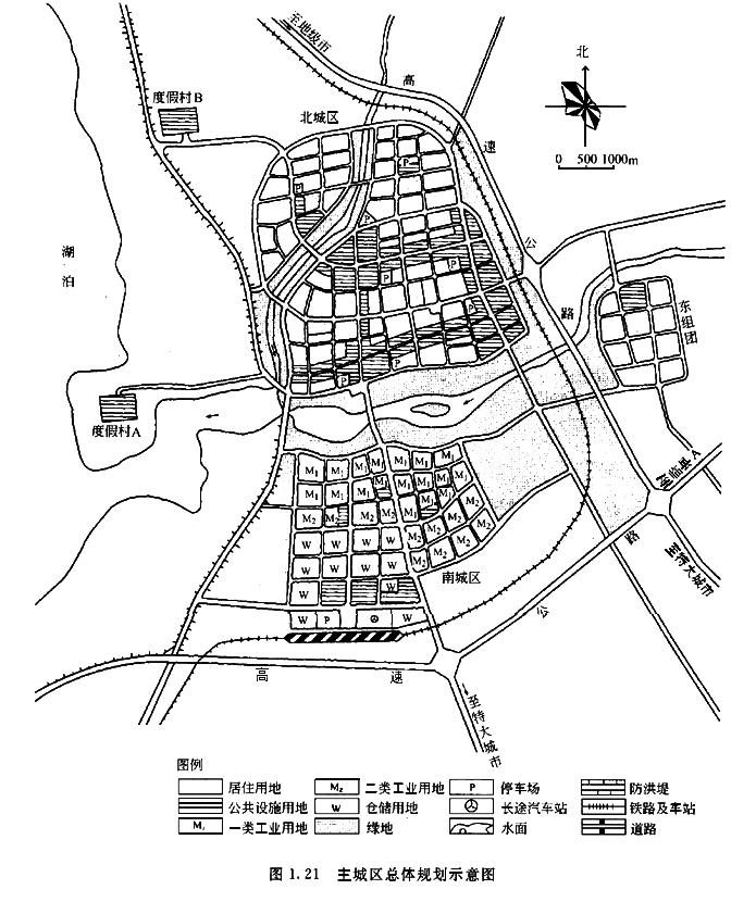 下图为我国南方某市近郊的一块多边形用地面积约80公顷周边为已建城市